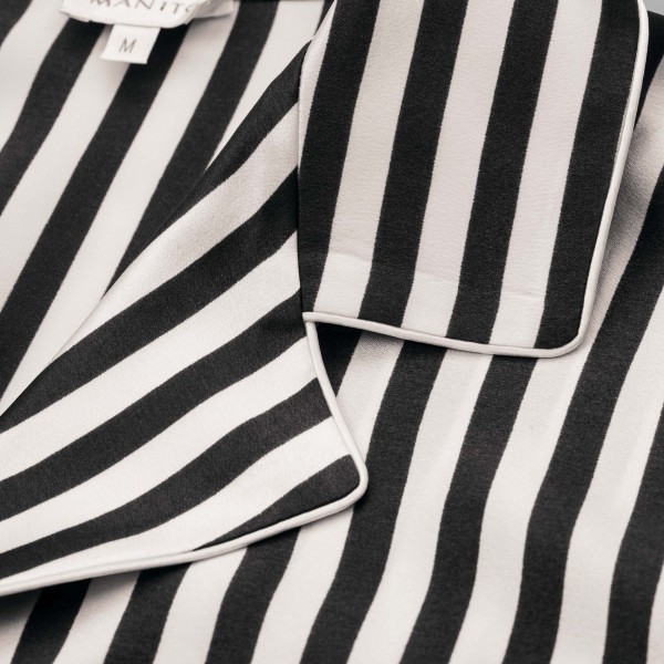 Stripe睡衣短套装