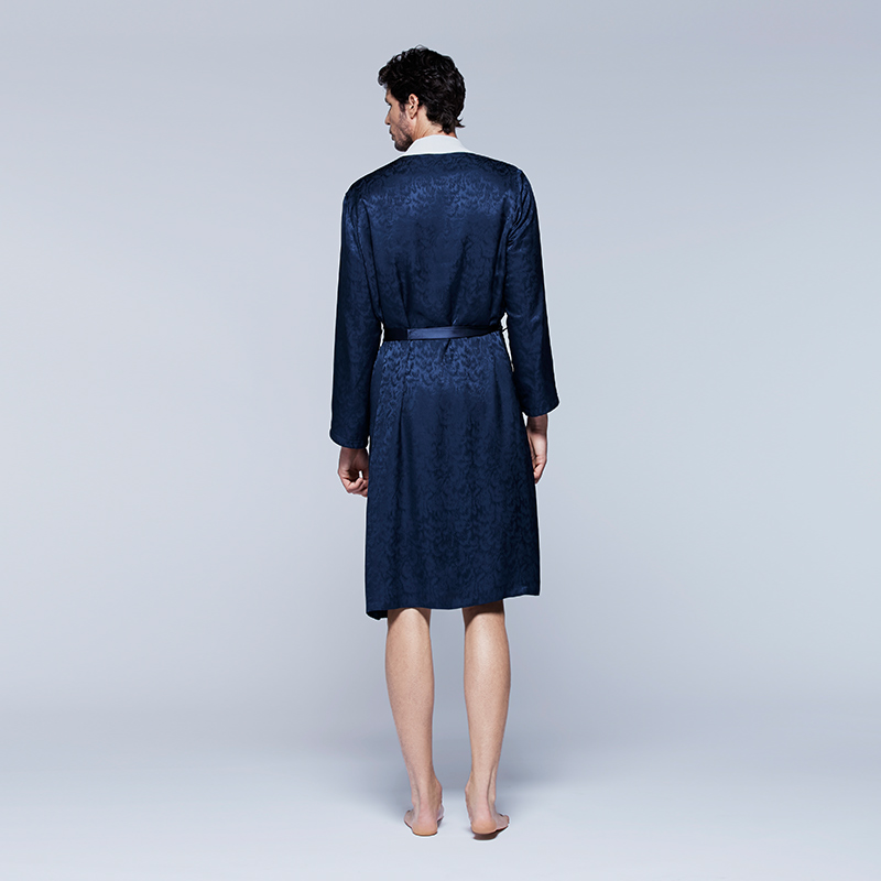 Plumage Silk Terry睡袍