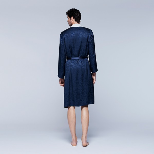 Plumage Silk Terry睡袍